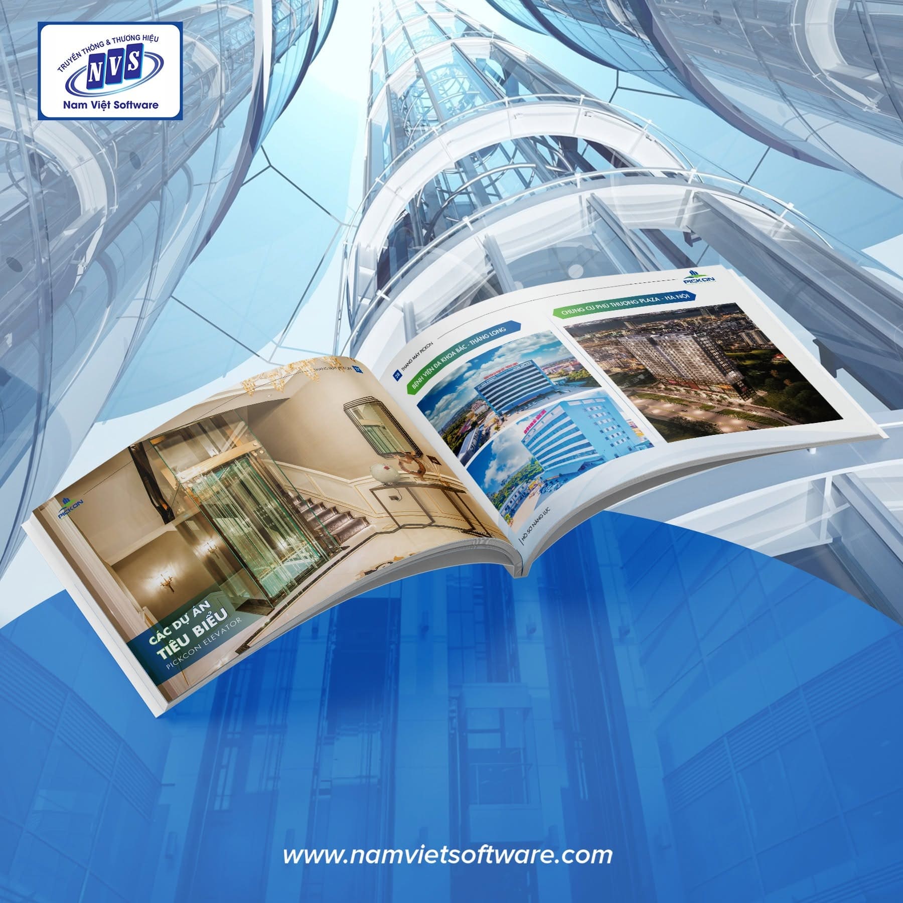 Thiết kế hồ sơ năng lực công ty thang máy hiện đại Thiết kế hồ sơ năng lực công ty thang máy hiện đại