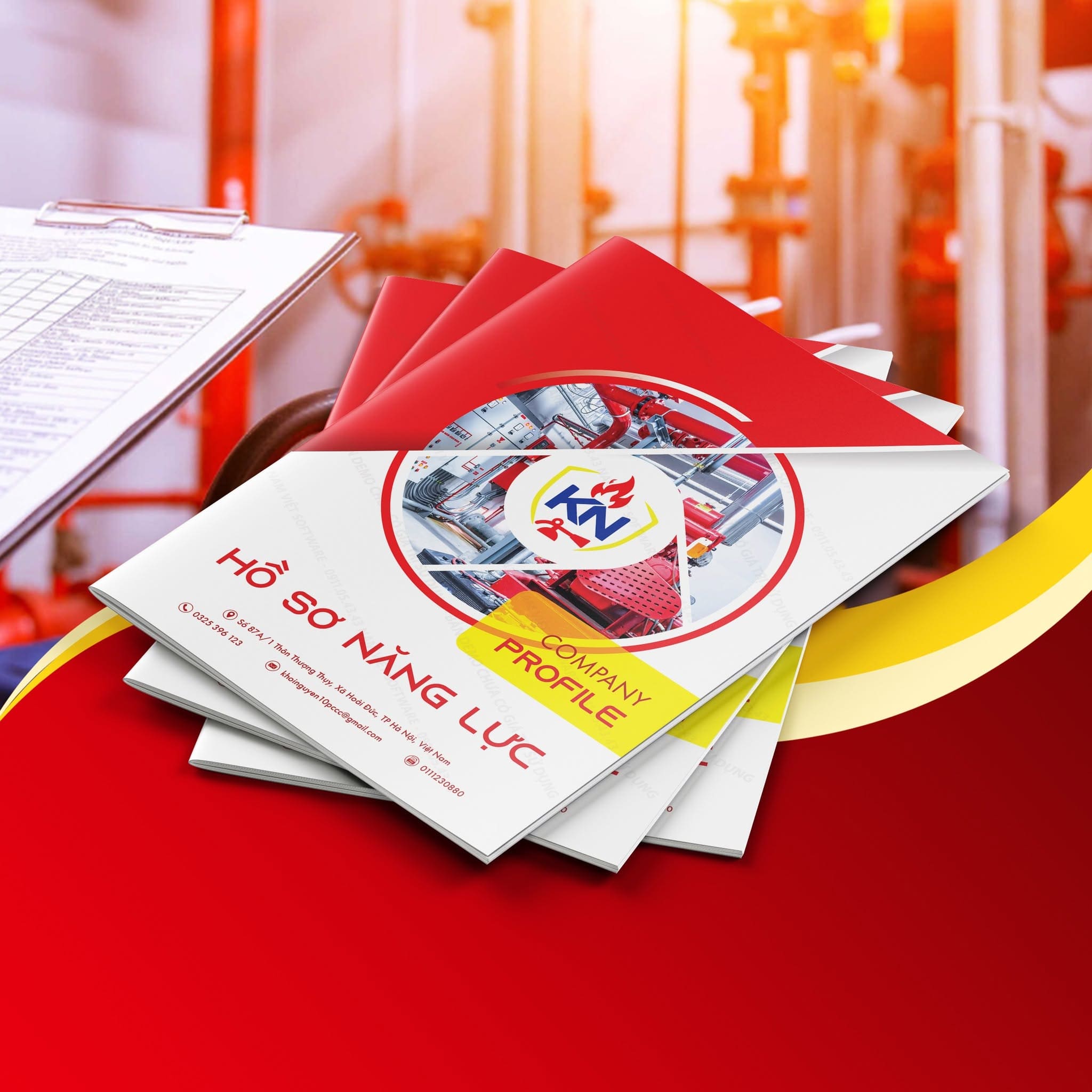 Mẫu hồ sơ năng lực công ty PCCC hiện đại Mẫu hồ sơ năng lực công ty PCCC hiện đại