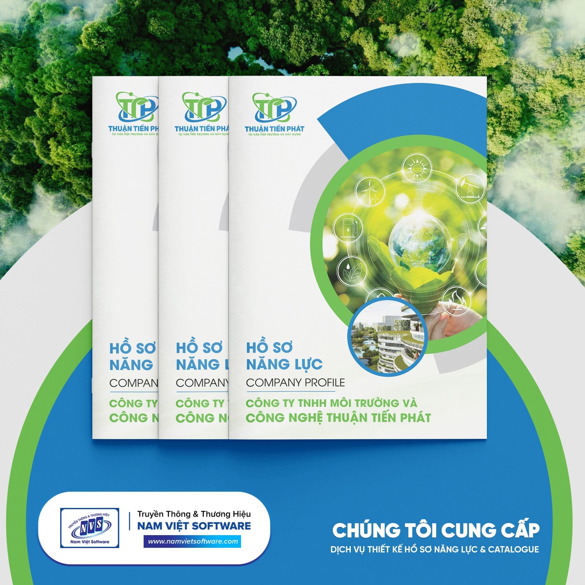 Thiết kế mẫu hồ sơ năng lực đẹp chuẩn thương hiệu