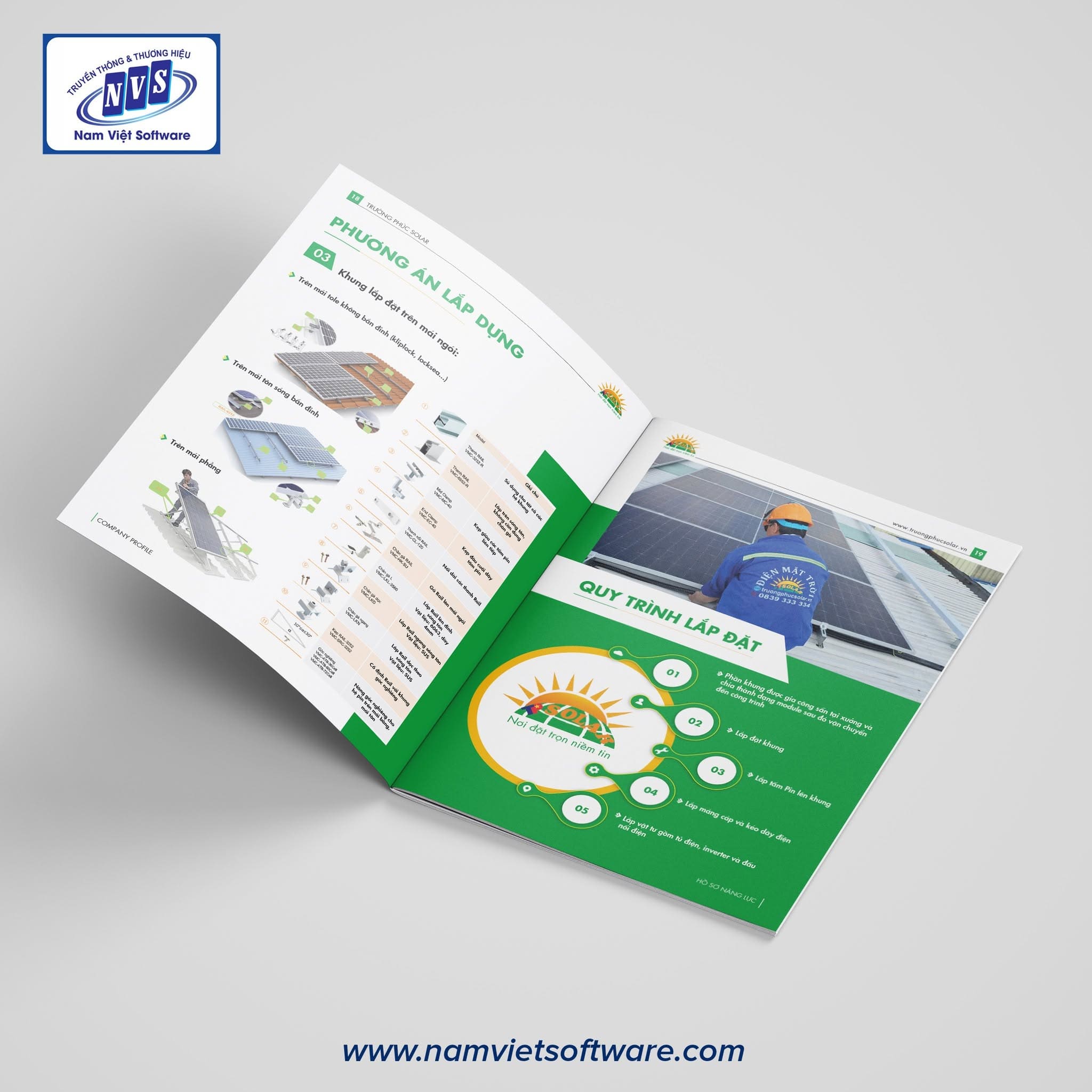Hồ sơ năng lực doanh nghiệp điện mặt trời hiện đại