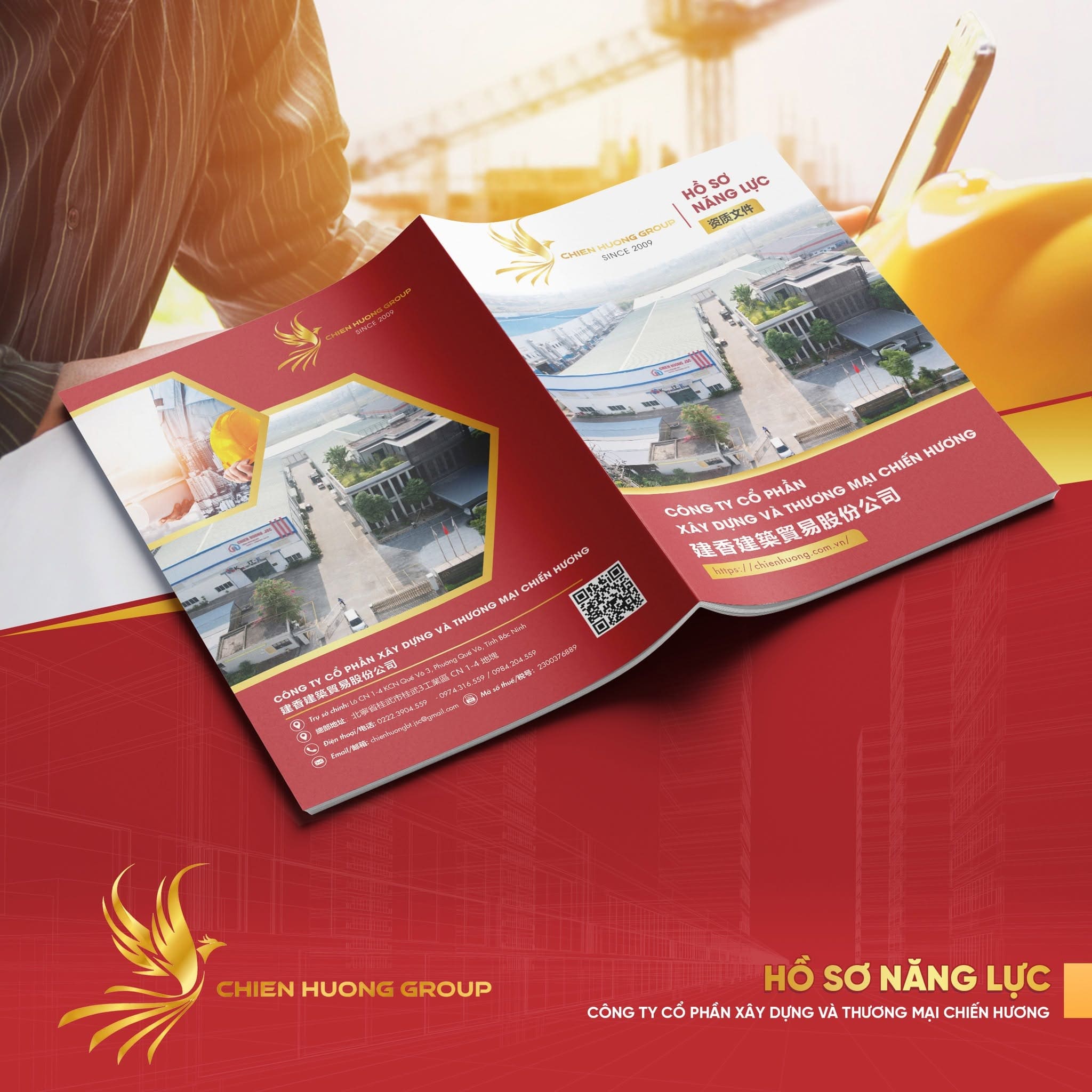 Các bước thiết kế hồ sơ năng lực xây dựng