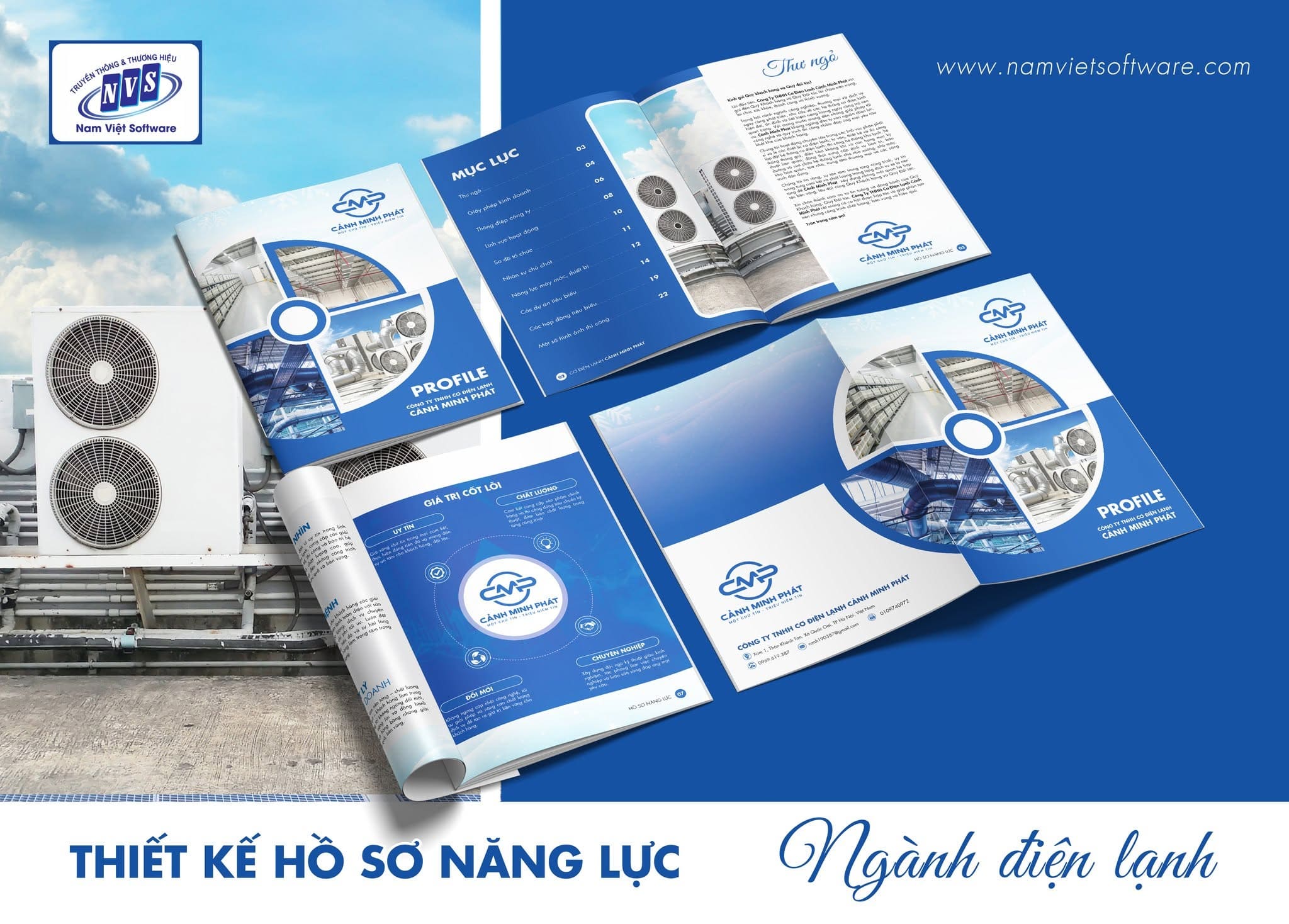 Nội dung hồ sơ năng lực chuyên nghiệp và đầy đủ