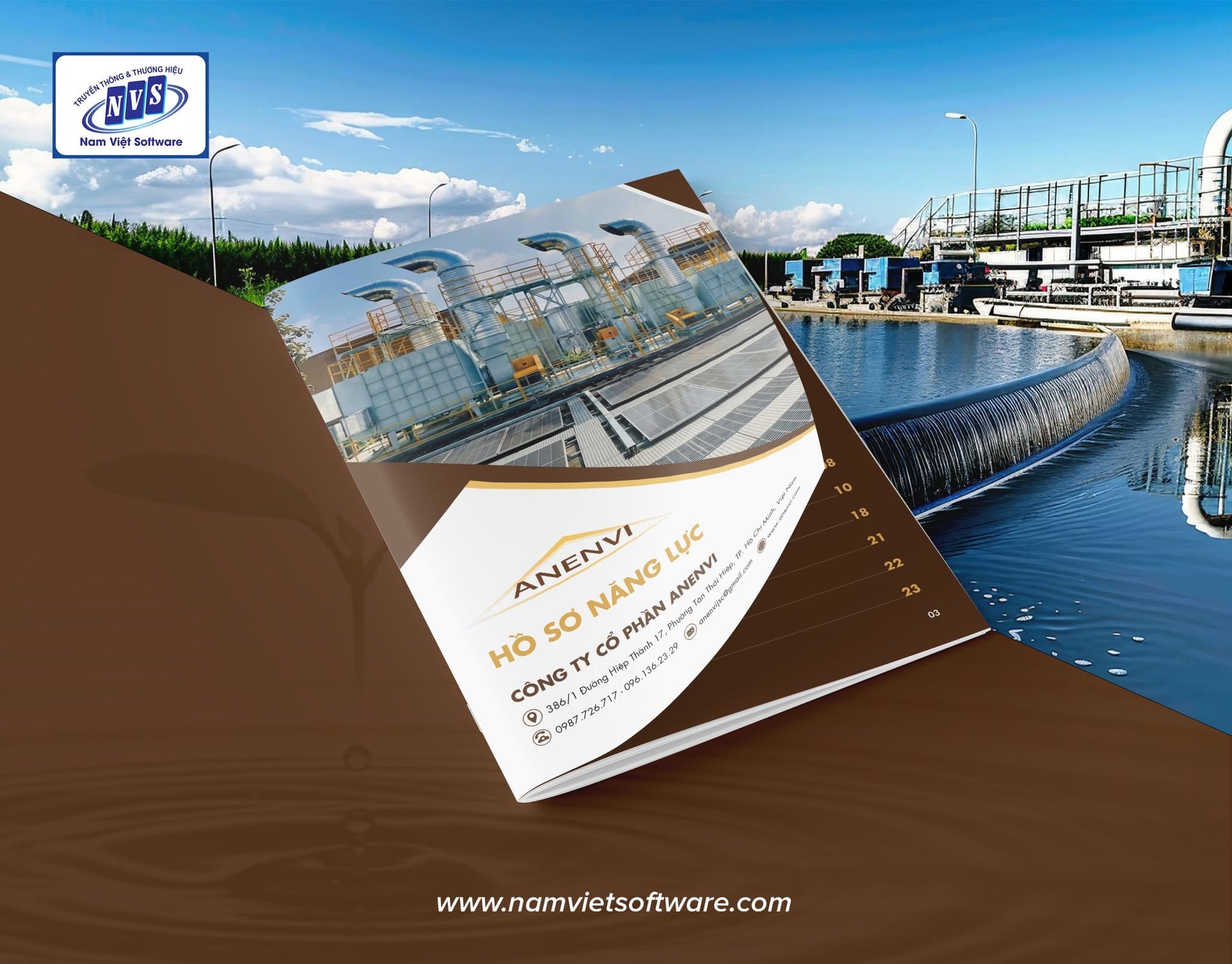 Thiết kế profile công ty môi trường chuyên nghiệp