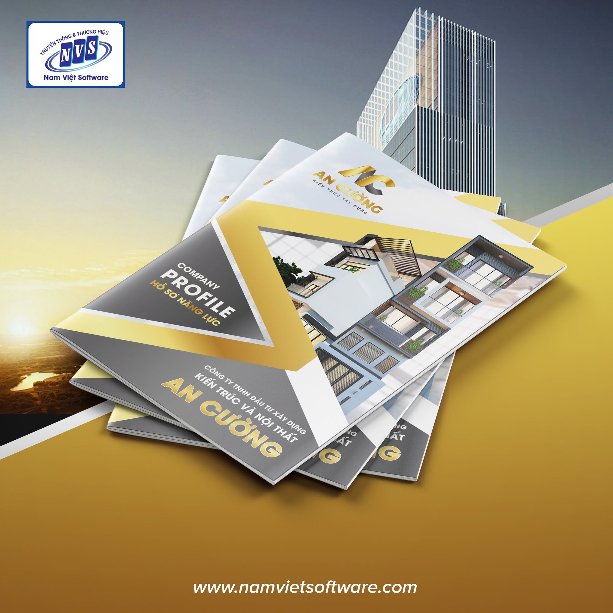 Mẫu hồ sơ năng lực công ty nội thất đẹp