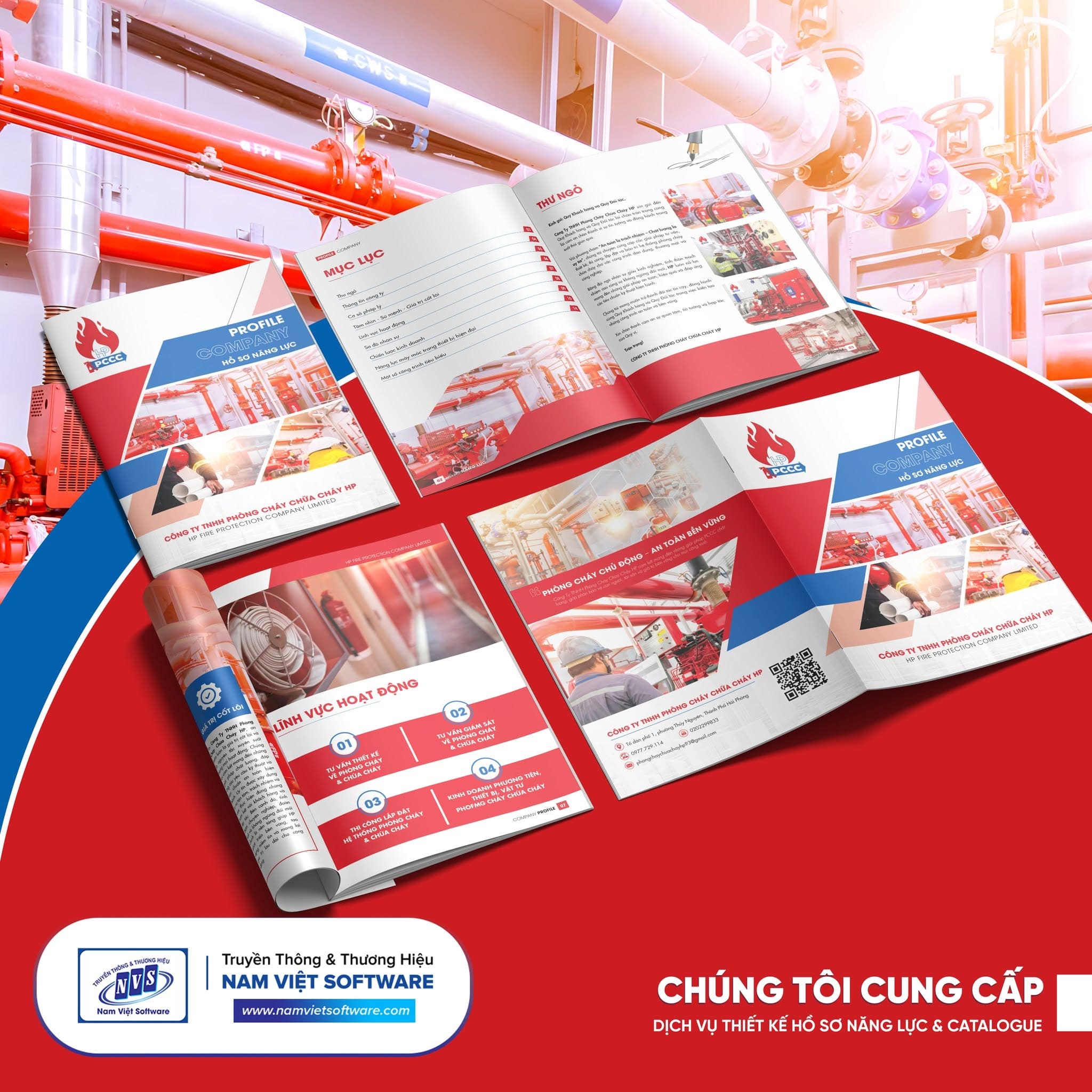 Thiết kế hồ sơ năng lực PCCC chuyên nghiệp