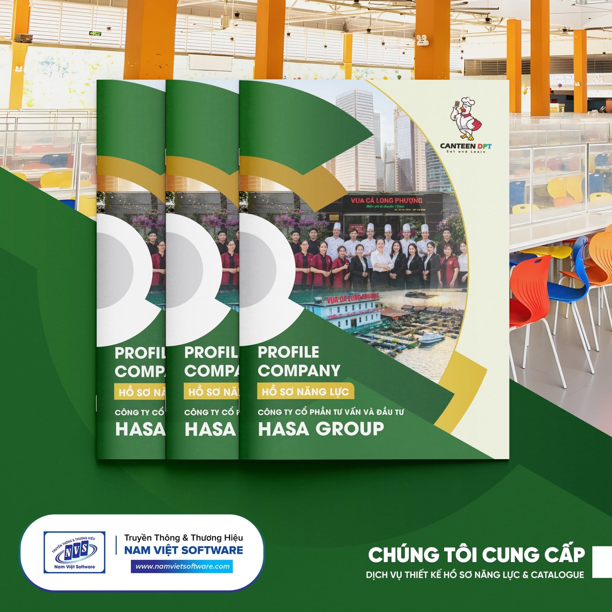 Mẫu thiết kế hồ sơ năng lực đẹp và hiện đại