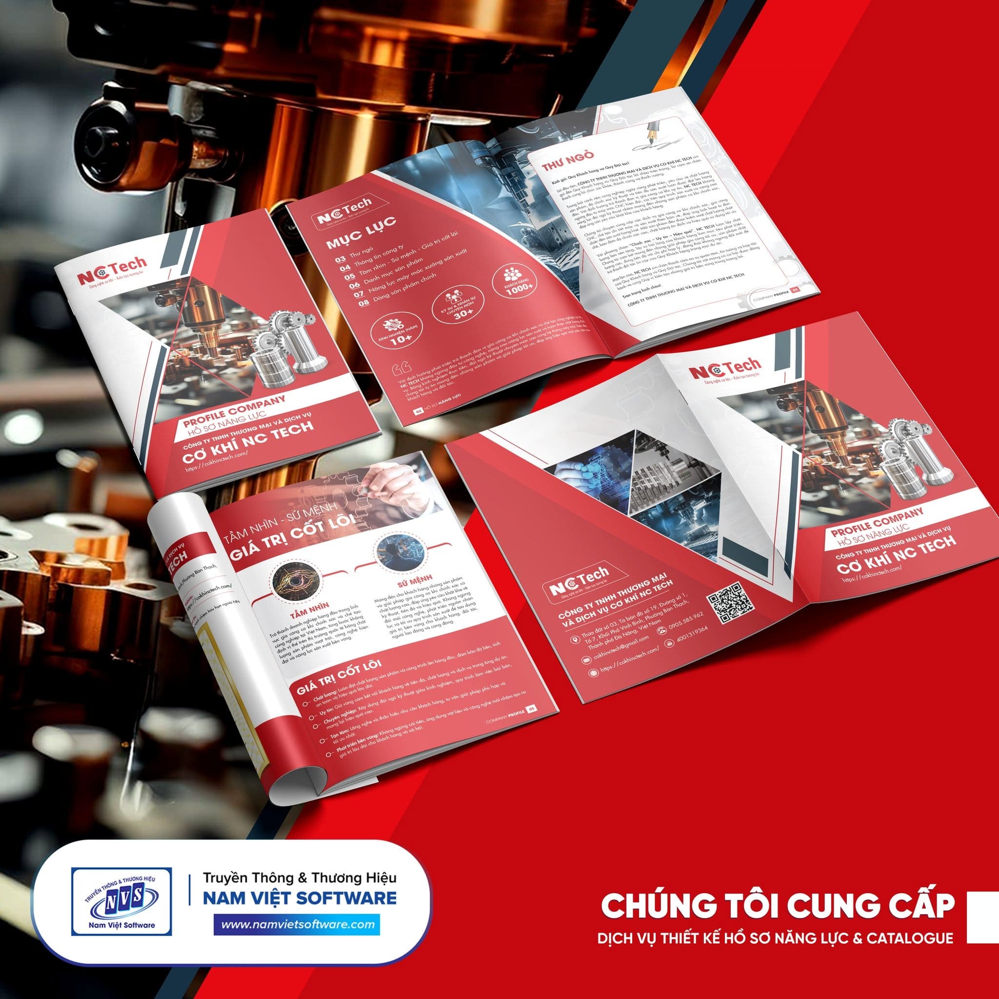 Thiết kế hồ sơ năng lực chuyên nghiệp