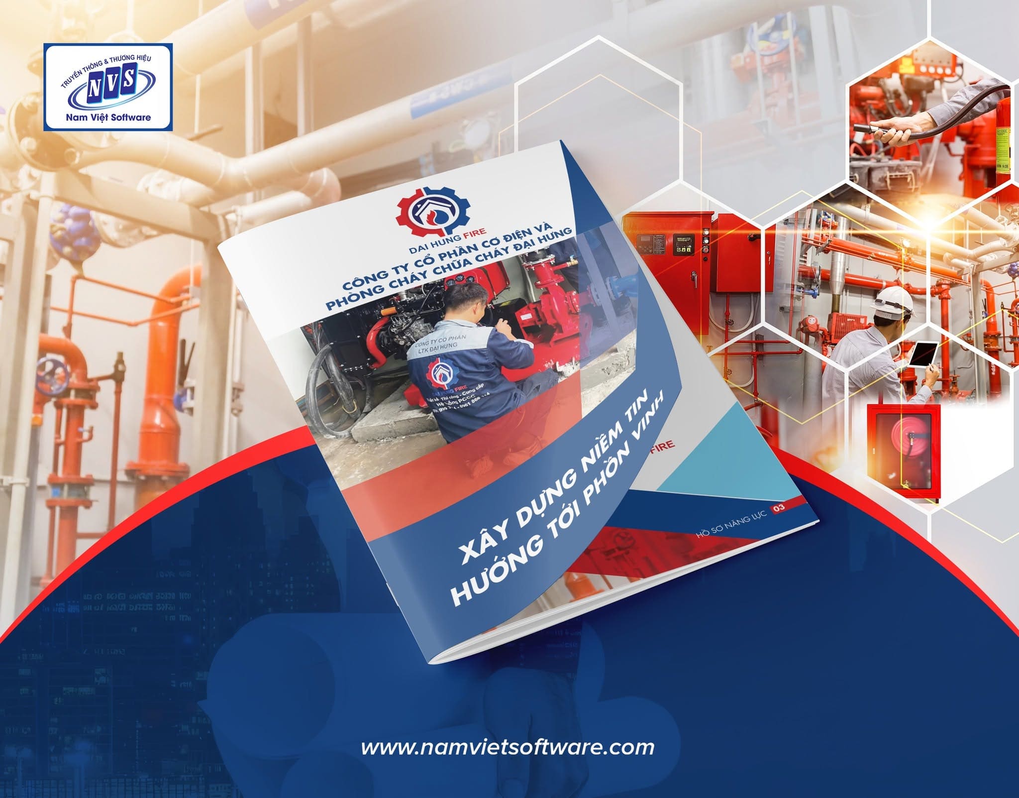 Dịch vụ thiết kế hồ sơ năng lực công ty cơ điện M&E