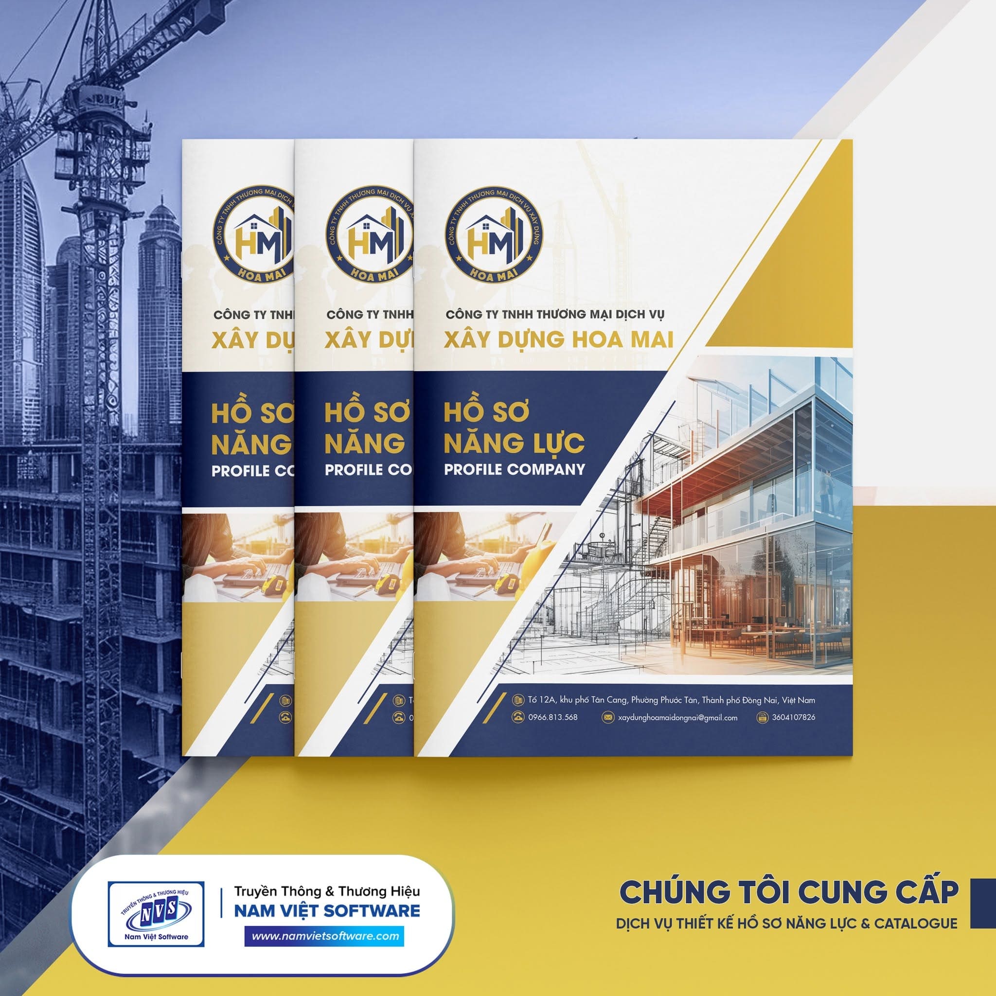 Hồ sơ năng lực xây dựng được thiết kế chuyên nghiệp Hồ sơ năng lực xây dựng được thiết kế chuyên nghiệp
