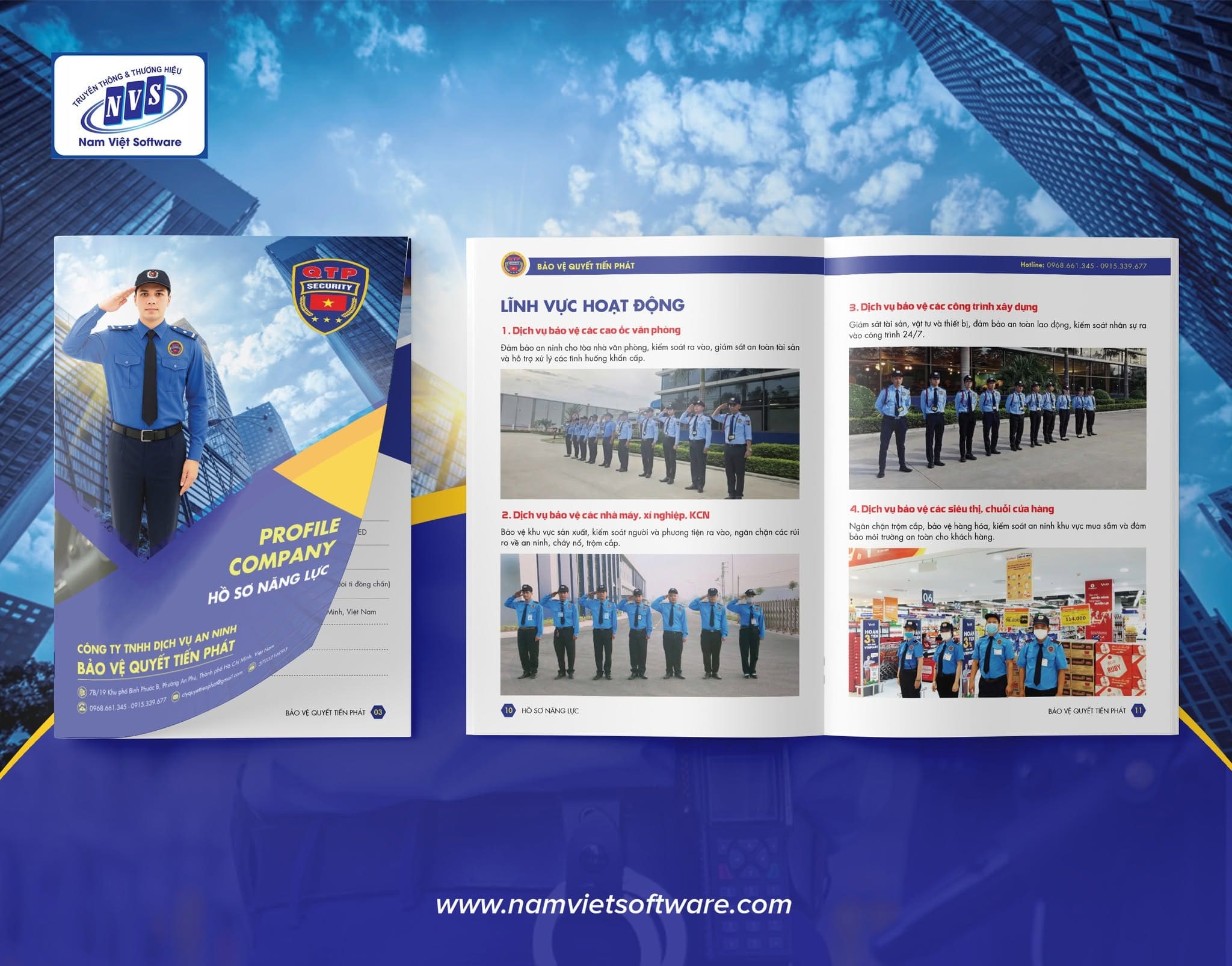 Dịch vụ thiết kế hồ sơ năng lực bảo vệ hiện đại Dịch vụ thiết kế hồ sơ năng lực bảo vệ hiện đại