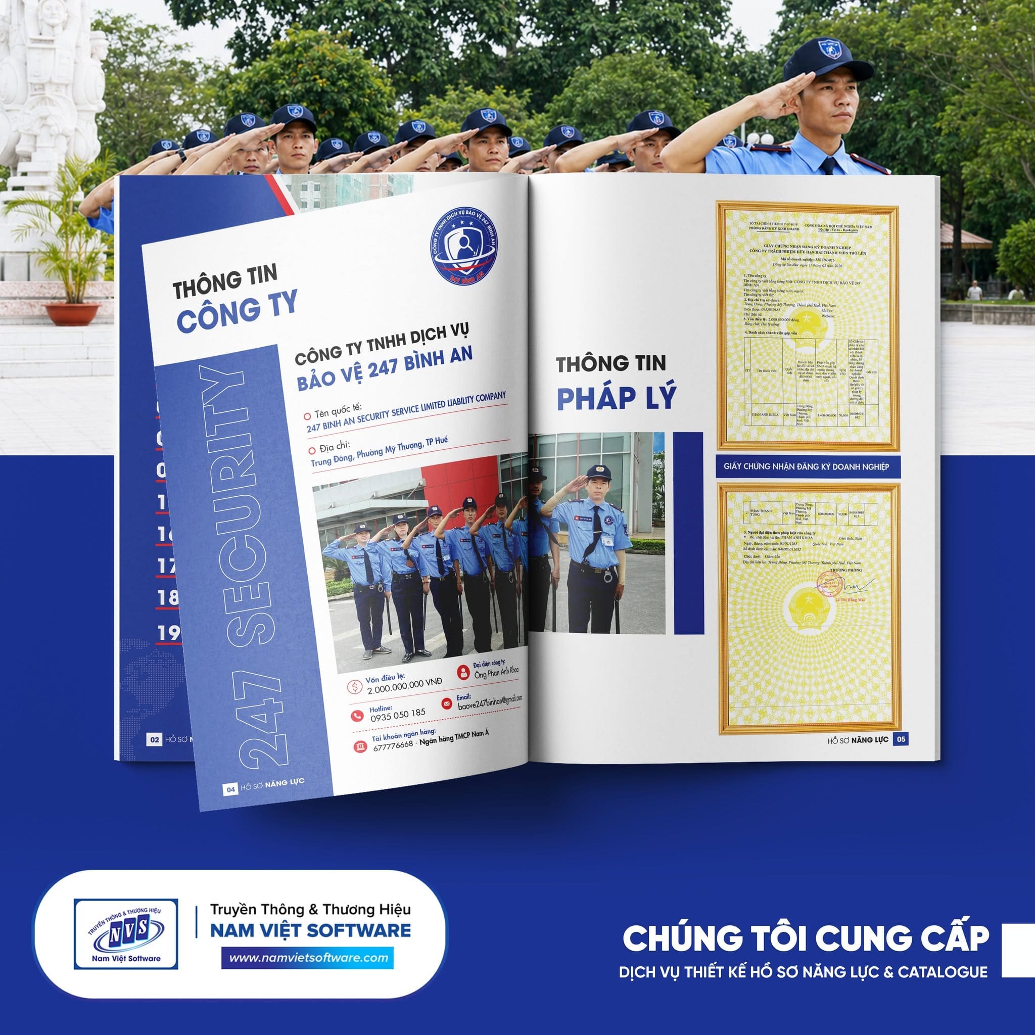 Dịch vụ thiết kế hồ sơ năng lực công ty bảo vệ uy tín Dịch vụ thiết kế hồ sơ năng lực công ty bảo vệ uy tín