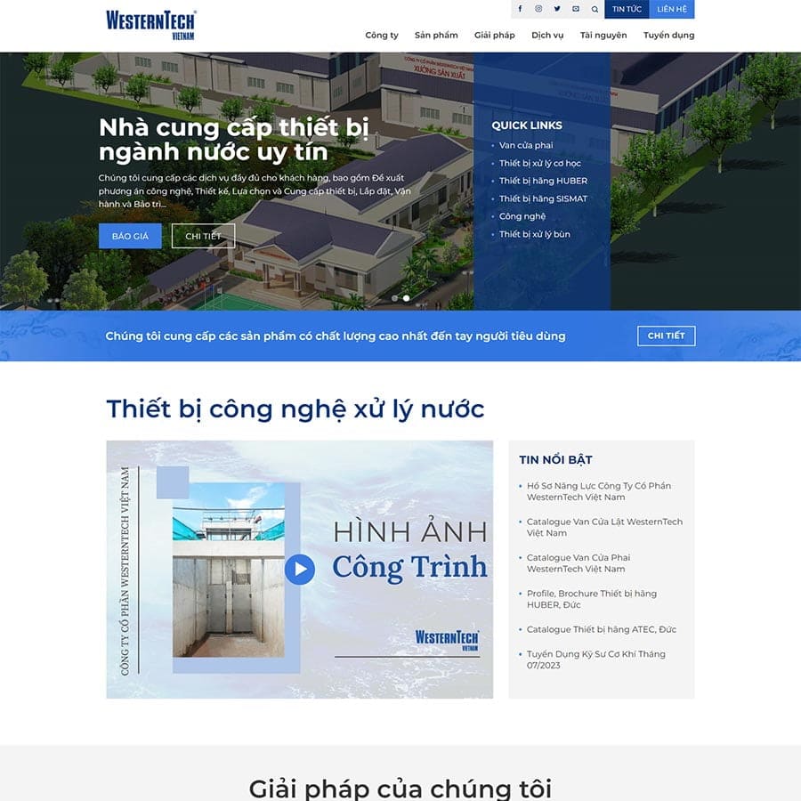 Mẫu website môi trường chuẩn SEO Mẫu website môi trường chuẩn SEO