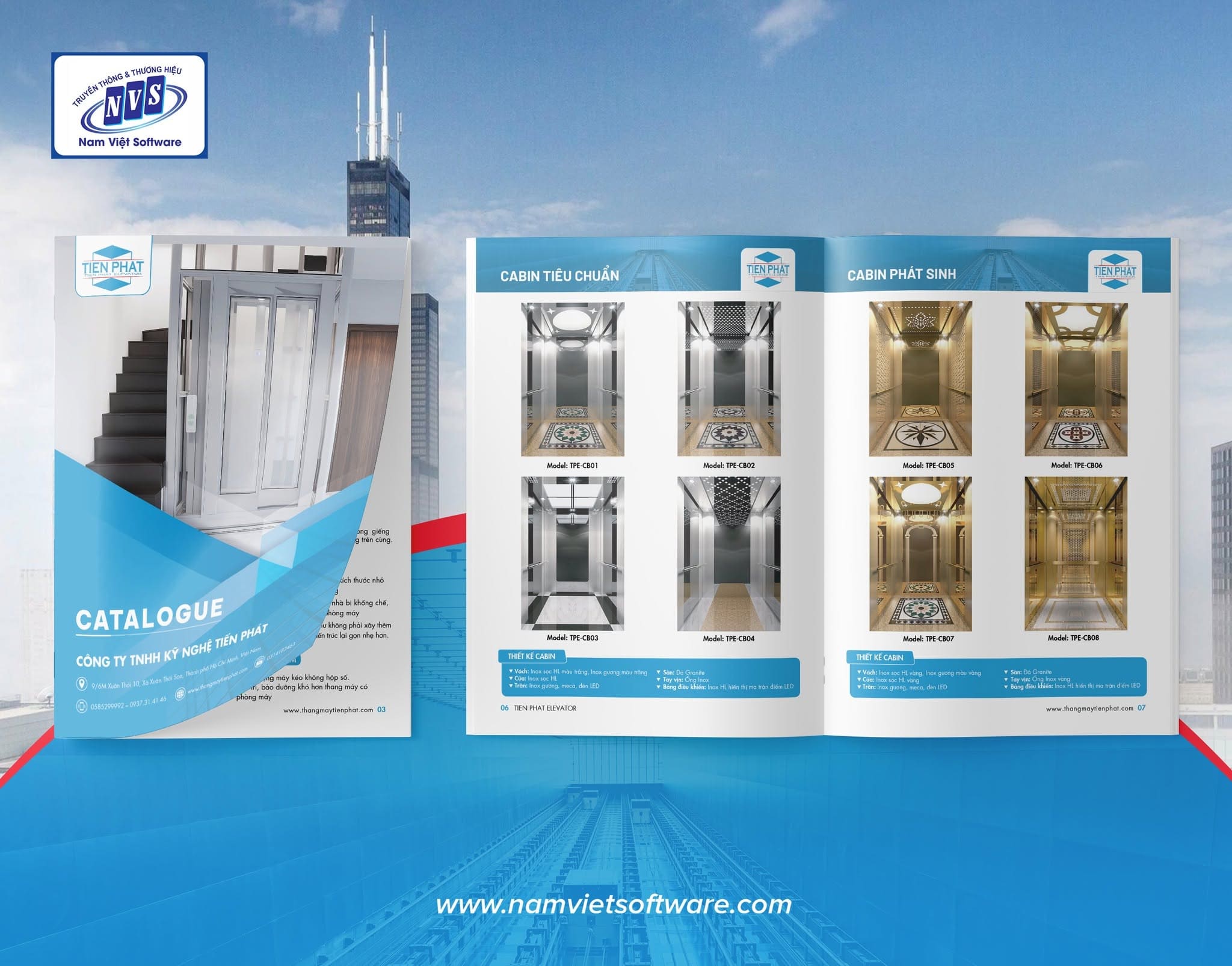 Dịch vụ thiết kế catalogue thang máy uy tín Dịch vụ thiết kế catalogue thang máy uy tín
