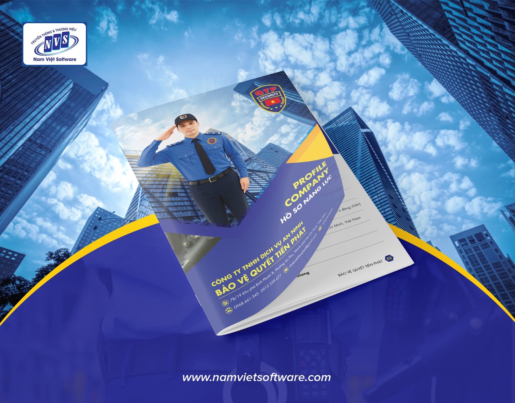 Thiết kế hồ sơ năng lực doanh nghiệp bảo vệ Thiết kế hồ sơ năng lực doanh nghiệp bảo vệ