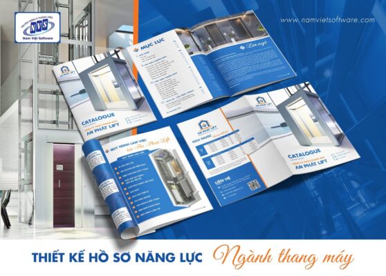 Khám phá mẫu catalogue thang máy ✔️ đẹp, hiện đại cùng Nam Việt Software. Tham khảo mẫu catalogue công ty thang máy với bố cục chuyên nghiệp.