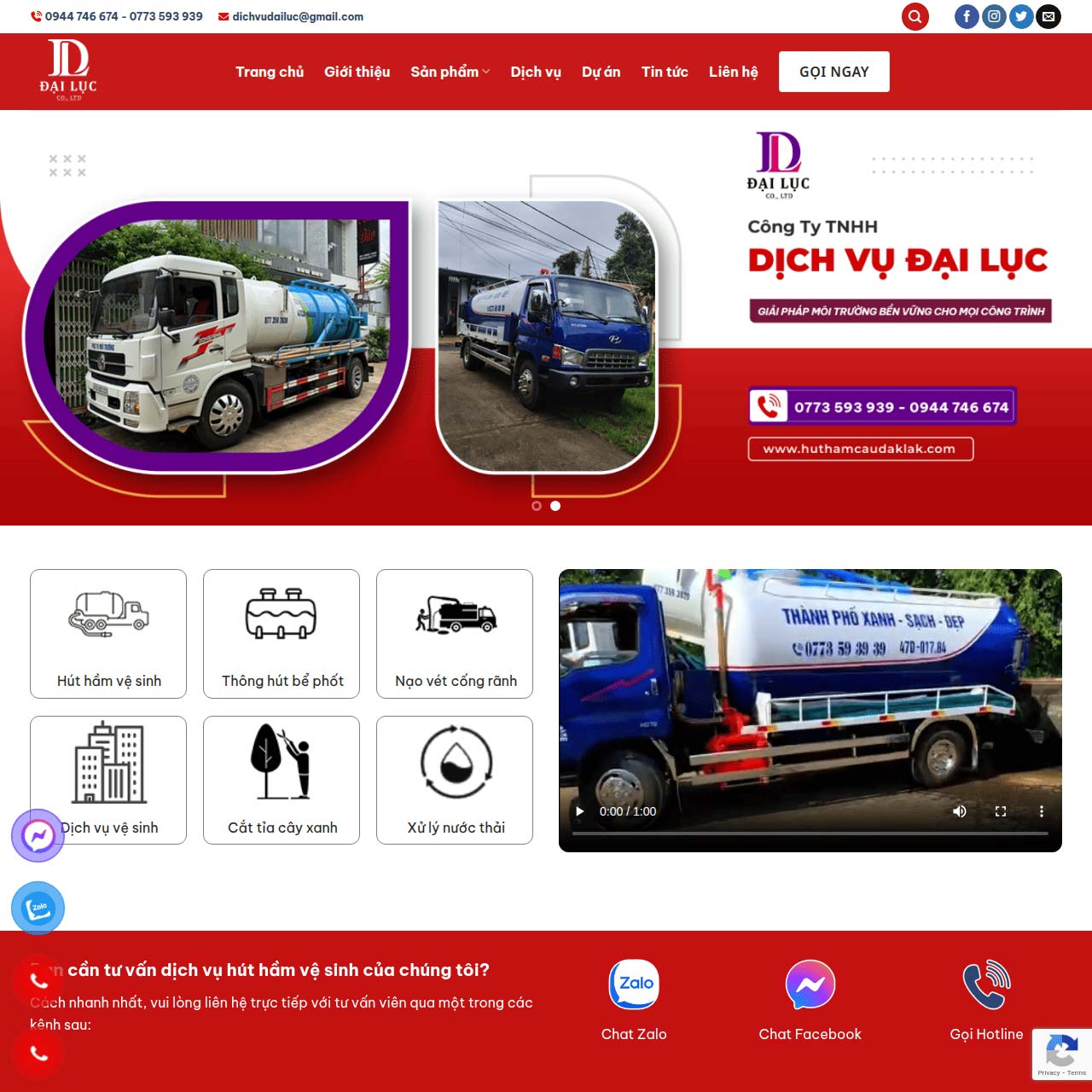 Mẫu website 06 Mẫu website 06