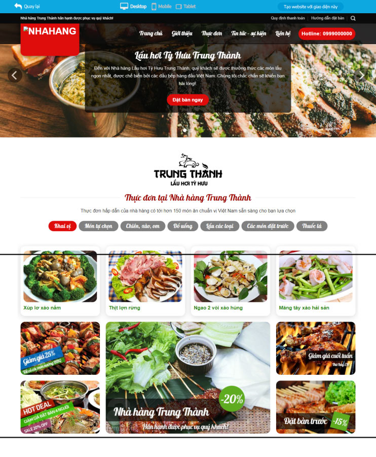 Mẫu website 06