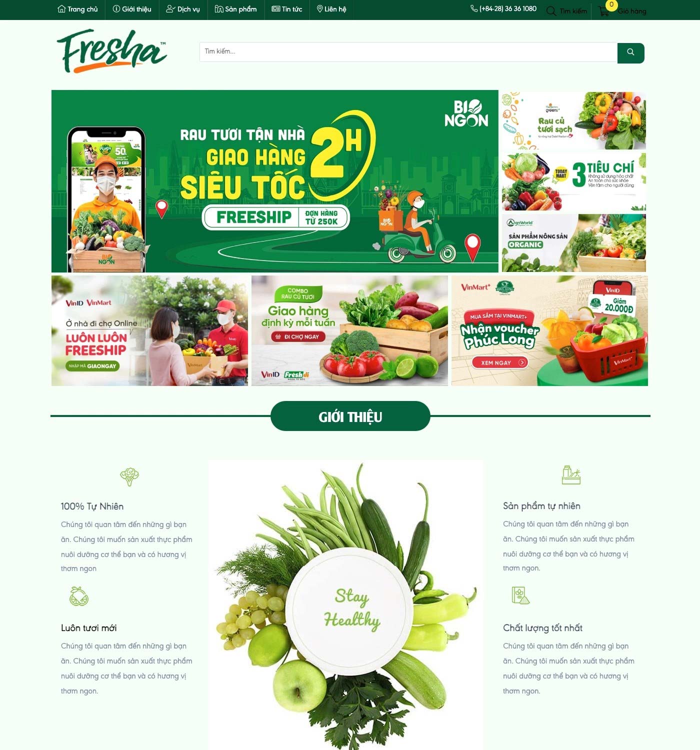 Mẫu website công ty suất ăn, Mẫu web suất ăn công nghiệp đẹp, Giao diện website suất ăn công nghiệp, Website công ty suất ăn đẹp