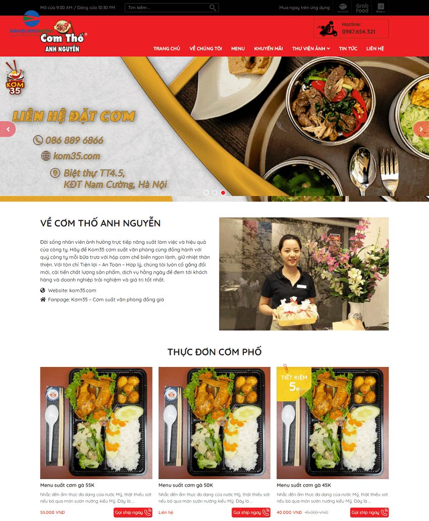 Mẫu website 01