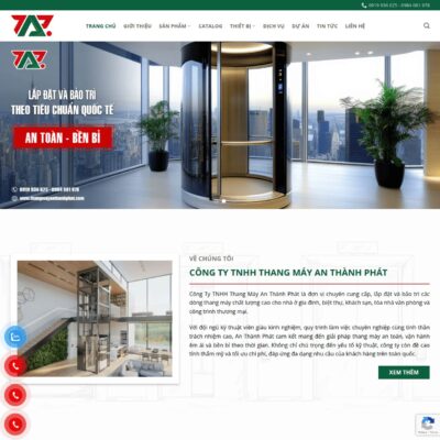 Tổng hợp các mẫu website thang máy đẹp, ✔️chuyên nghiệp với giao diện hiện đại, bố cục khoa học, hình ảnh ấn tượng, tối ưu trải nghiệm ...