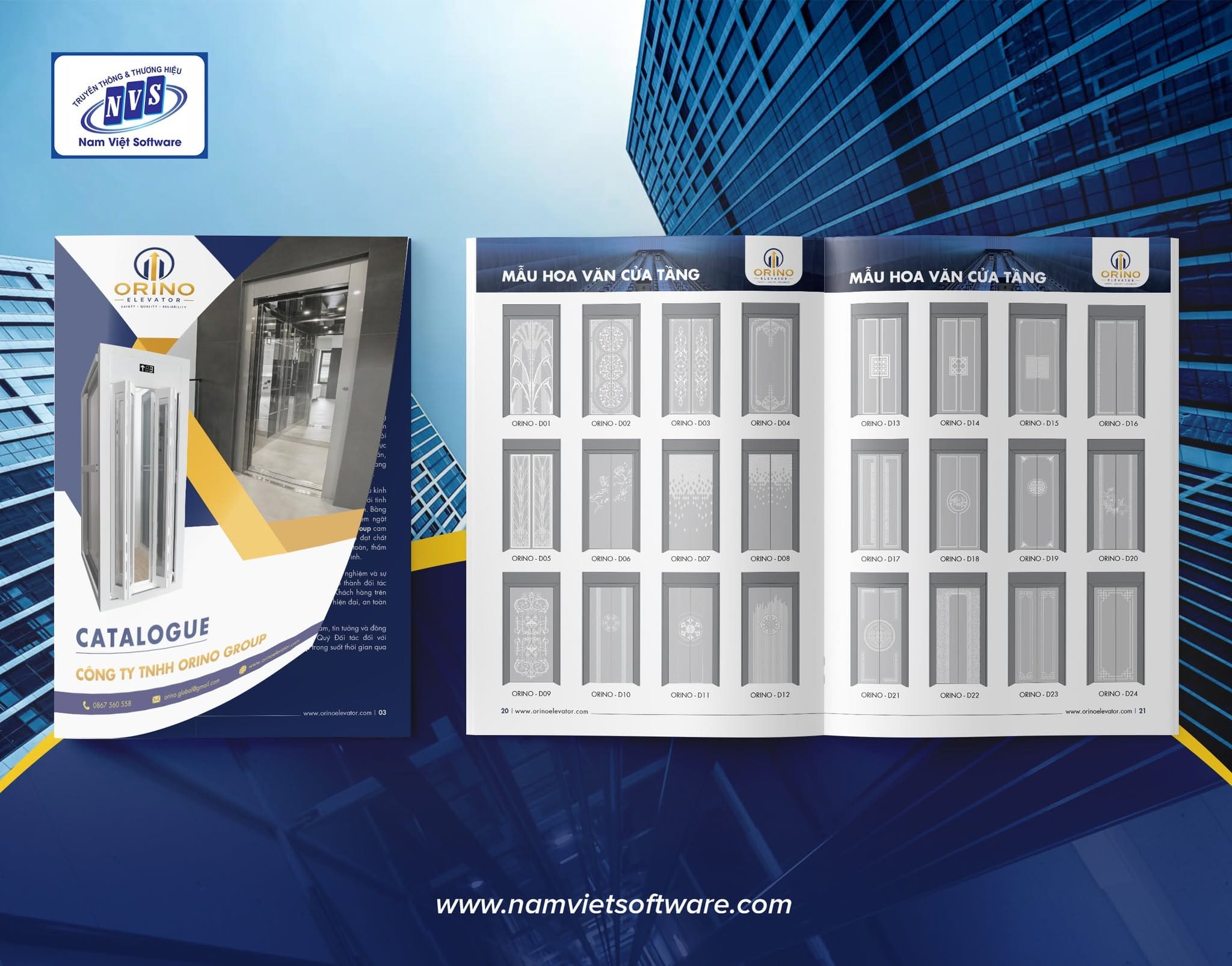 Thiết kế catalogue thang máy đẹp và ấn tượng Thiết kế catalogue thang máy đẹp và ấn tượng