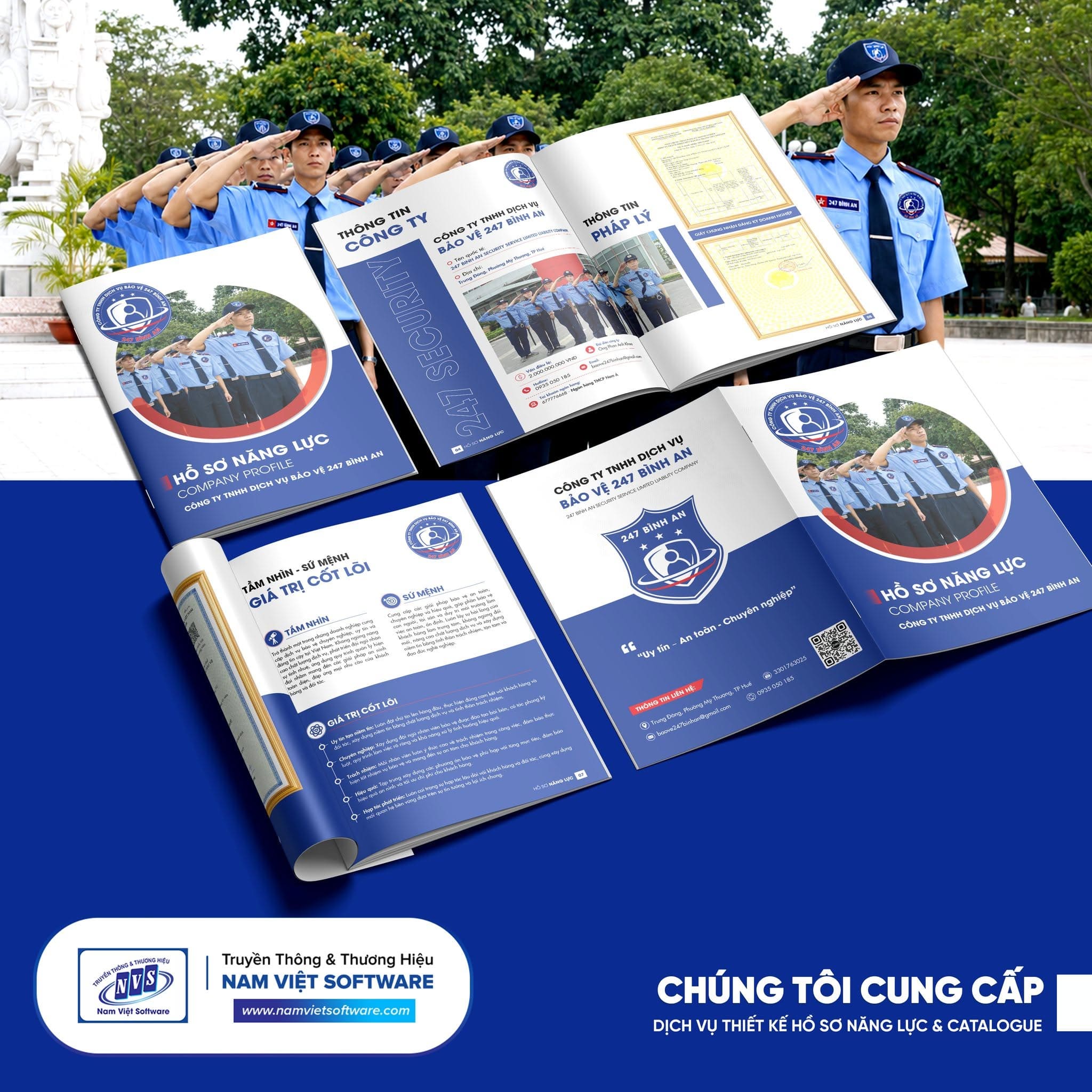 Mẫu hồ sơ năng lực công ty bảo vệ