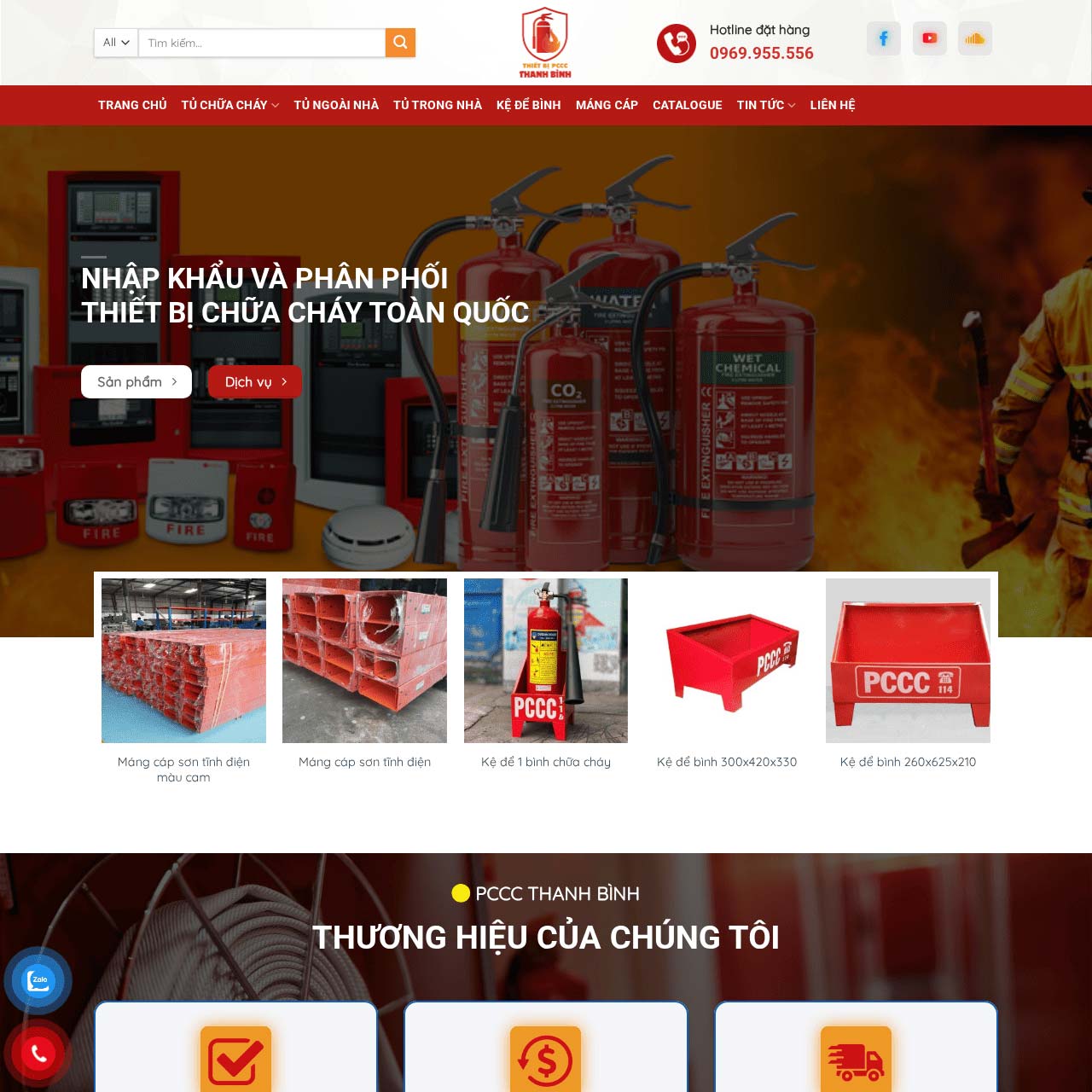 Thiết kế website PCCC chuẩn SEO