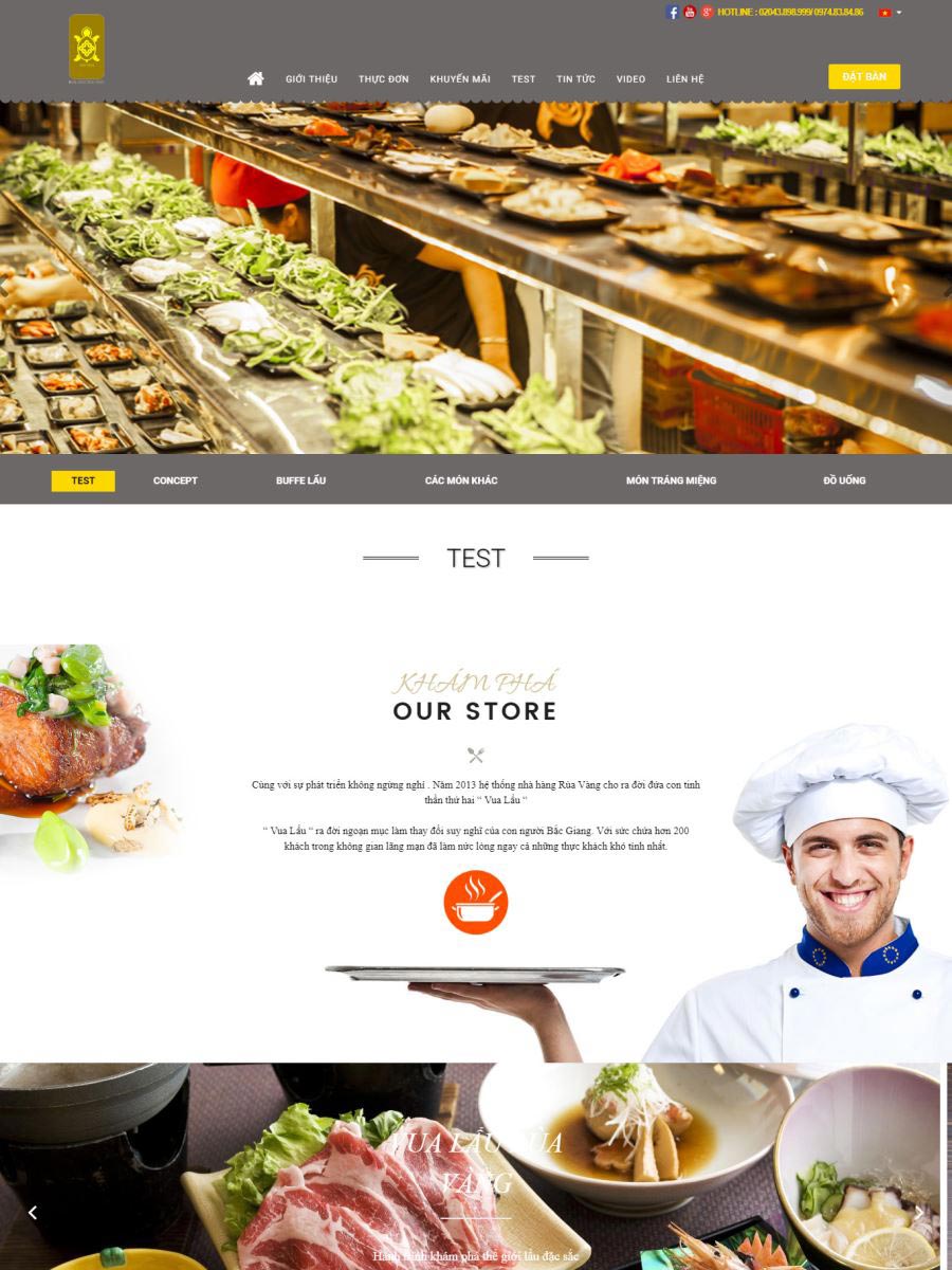 Thiết kế website suất ăn công nghiệp chuyên nghiệp Thiết kế website suất ăn công nghiệp chuyên nghiệp