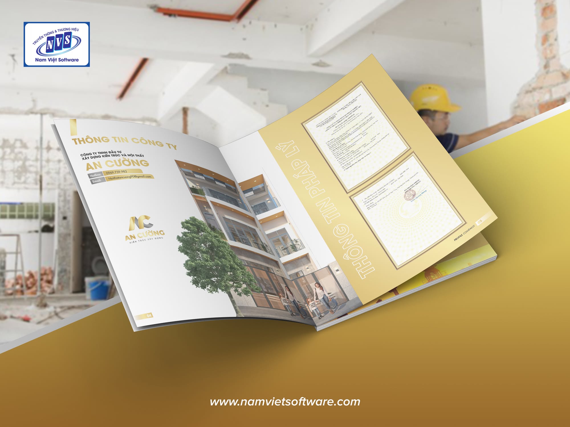 Hồ sơ năng lực doanh nghiệp nội thất hiện đại Hồ sơ năng lực doanh nghiệp nội thất hiện đại