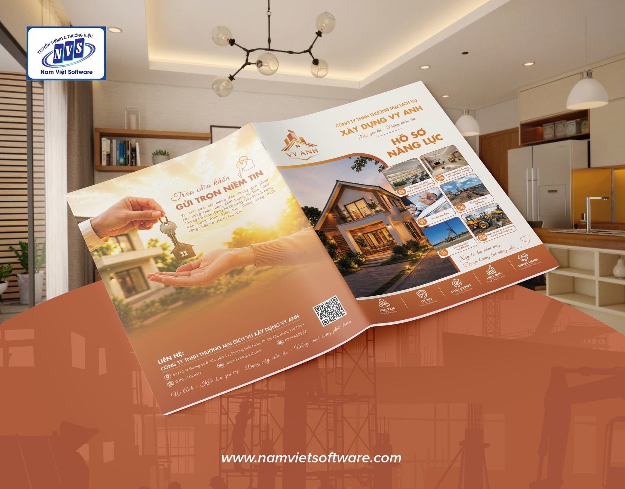 Dịch vụ thiết kế profile công ty nội thất Dịch vụ thiết kế profile công ty nội thất