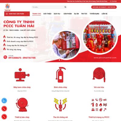 Một website phòng cháy chữa cháy (PCCC) chuẩn SEO cần tích hợp 4 nhóm tính năng: ✔️Giới thiệu thiết bị/dịch vụ, ✔️đặt hàng, ✔️tư vấn kỹ thuật