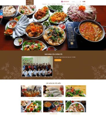 Website suất ăn công nghiệp ✔️ cần có giao diện chuyên nghiệp, thông tin dịch vụ rõ ràng, năng lực cung cấp, hình ảnh thực tế, tính năng ...