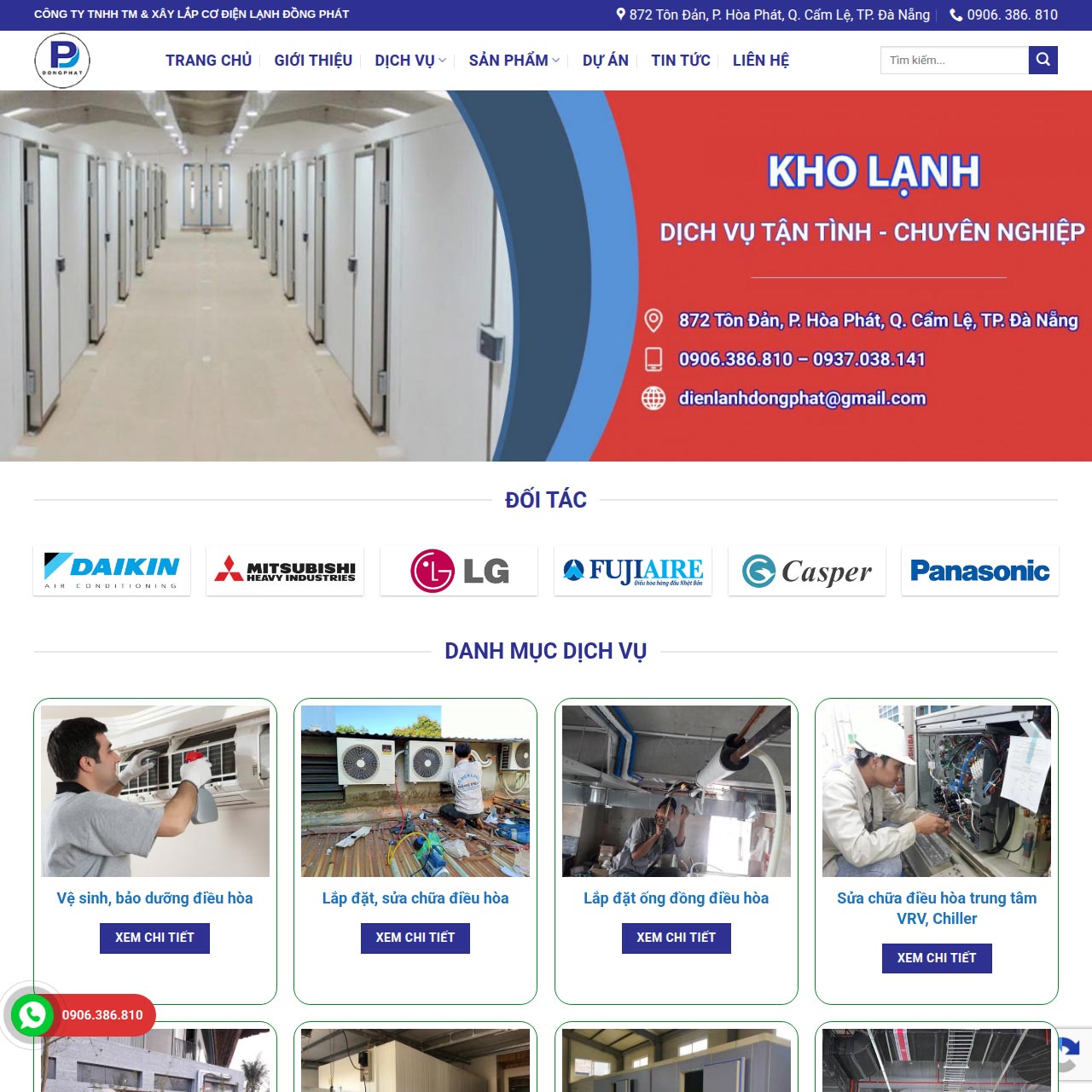 Mẫu website điện lạnh tối ưu chuẩn SEO Mẫu website điện lạnh tối ưu chuẩn SEO