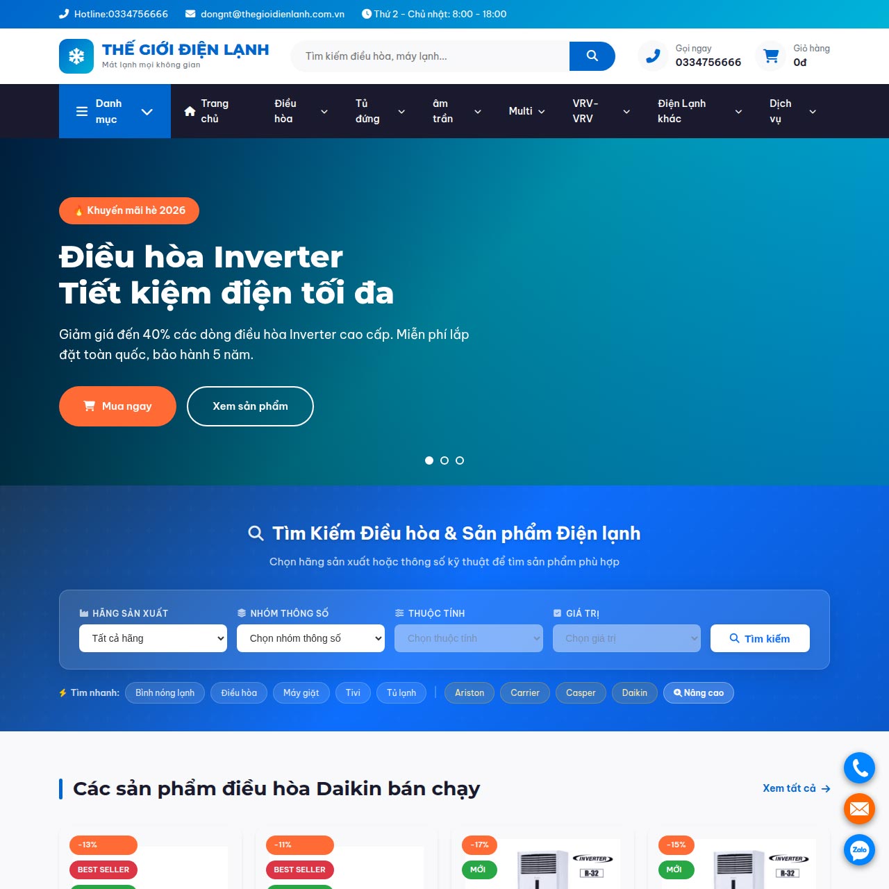 Mẫu website 02 Mẫu website 02