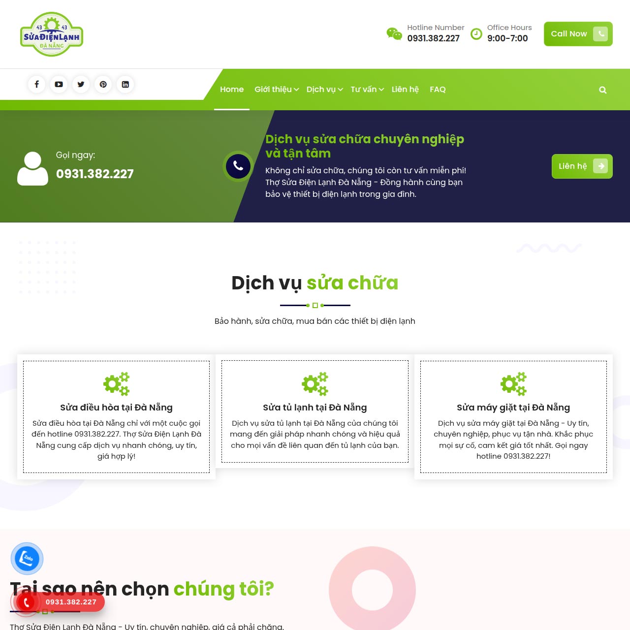 Mẫu website 03 Mẫu website 03