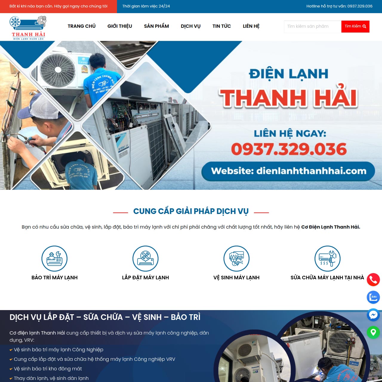 Mẫu website 01 Mẫu website 01