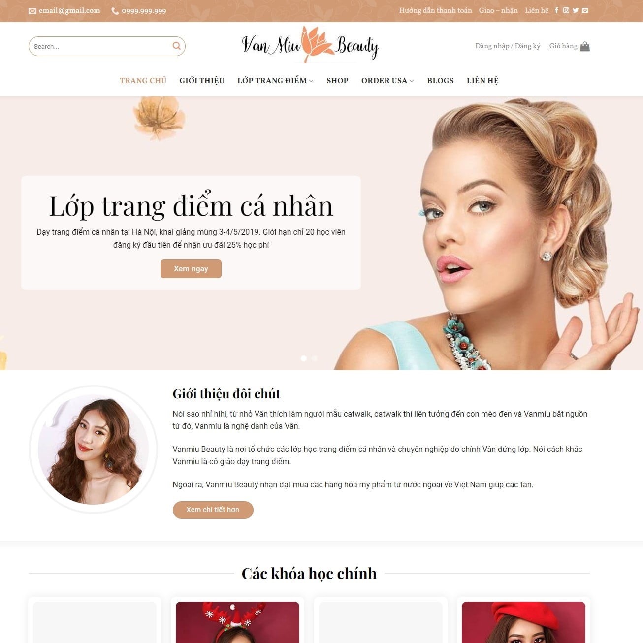 Mẫu web spa đẹp, Giao diện website spa, Mẫu website spa chuyên nghiệp, Website spa hiện đại