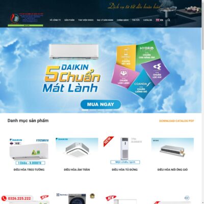 Thiết kế website điện lạnh chuẩn SEO tại Nam Việt Software với 4 tiêu chuẩn: ✔️Tốc độ tải trang, Cấu trúc URL và thẻ Heading, Tối ưu Local,