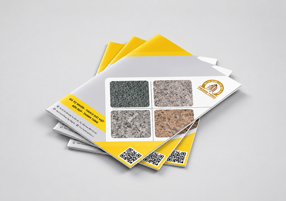 Mẫu catalogue đá granite, Mẫu catalogue đá marble, Mẫu catalogue đá ốp lát, Thiết kế catalogue đá tự nhiên đẹp