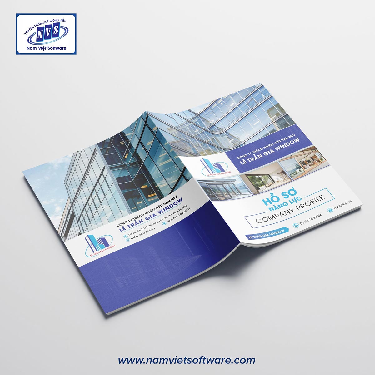 Các bước làm catalogue nhôm kính từ ý tưởng đến hoàn thiện