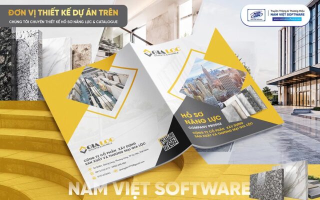 Nam Việt Software ✔️ chuyên thiết kế catalogue đá hoa cương ✔️ với hình ảnh sắc nét, bố cục đẹp mắt, làm nổi bật mẫu đá và sản phẩm ốp lát.